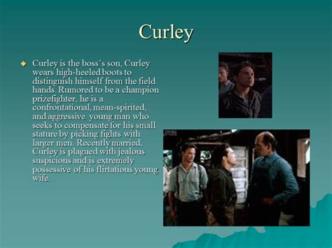 Curley Character Description