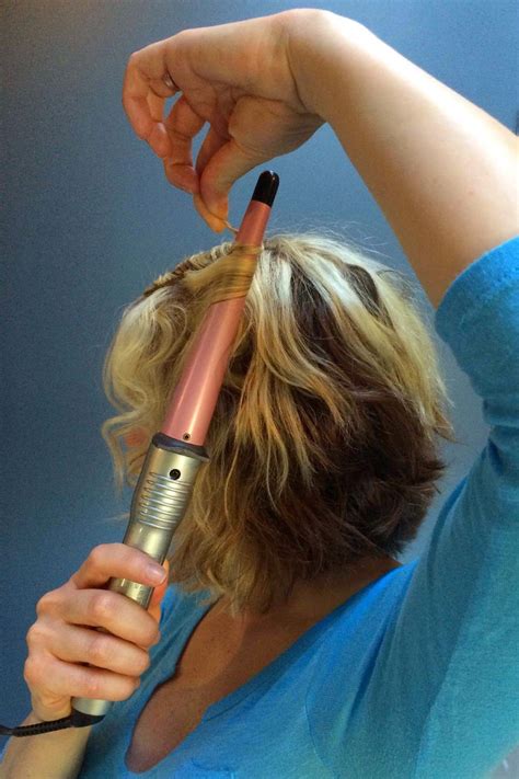 Easy Soft Waves Using a Curling Wand on Short Hair My Cancer Chic