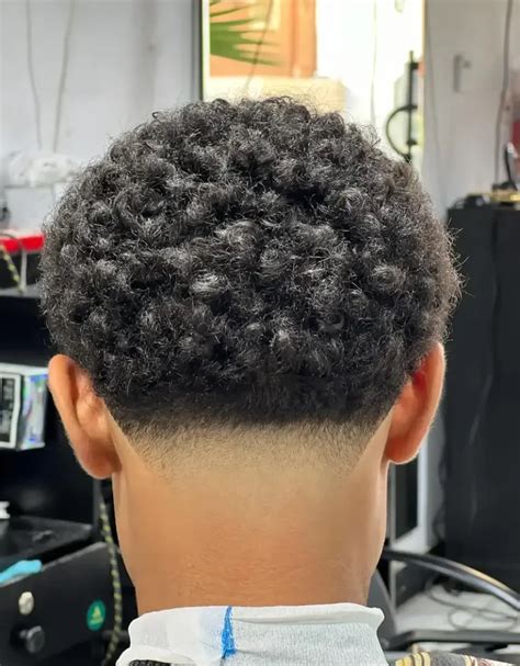 curls low taper