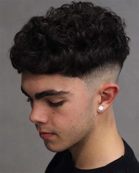Fresh Curly Hair Style Boy 2023 With Simple Style