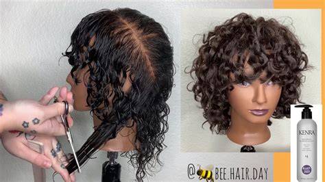 curly haircut tutorial