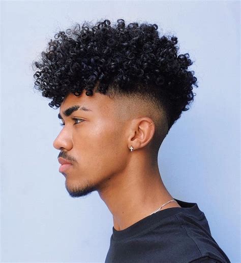  79 Gorgeous Curly Hairstyles Men s Fade Hairstyles Inspiration