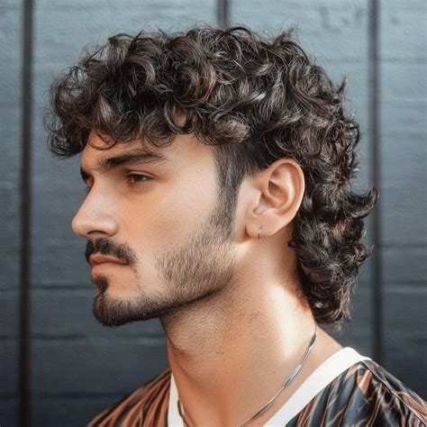 Curly Mullet
