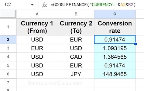 currency calculator google