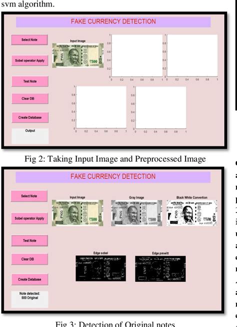 Currency Detection Using Image Processing