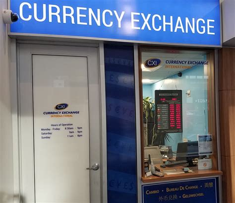 currency exchange international locations