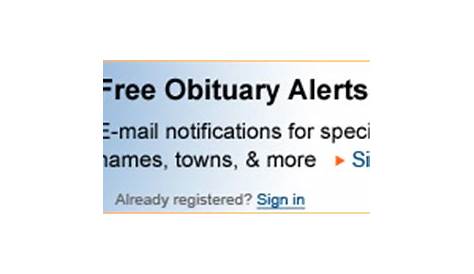 Online Obituaries & Death Notices in the UK