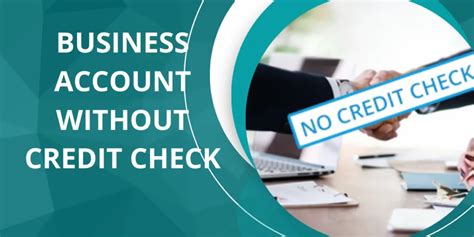 current account without credit check