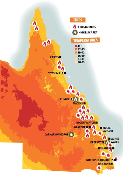 current bushfires in queensland