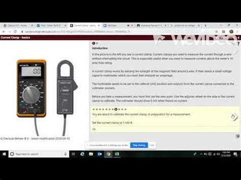 Current Clamp Electude Answers