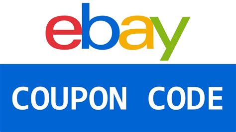 current ebay coupons for use today
