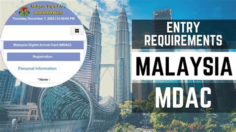 current entry requirements for malaysia