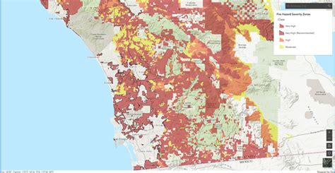current fire risk by zip code