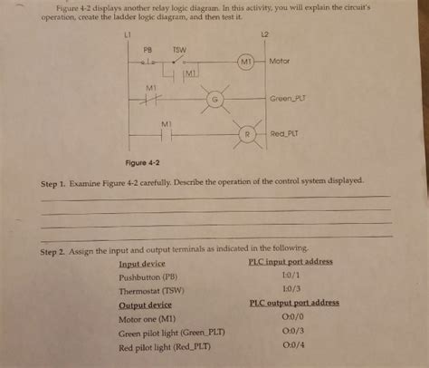 Current In The Relay Logic Diagram Must Flow From Left To Right