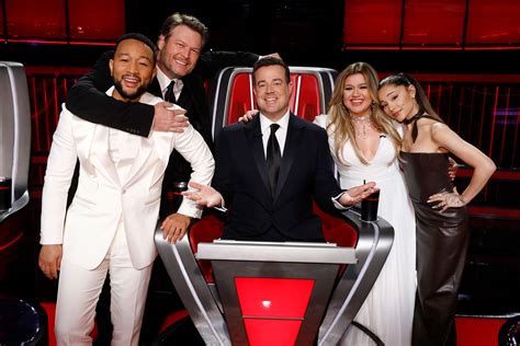 current judges of the voice