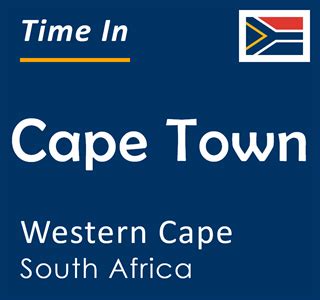 current local time in cape town south africa