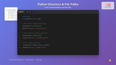 Current Project Directory Python