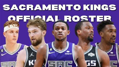current sacramento kings roster