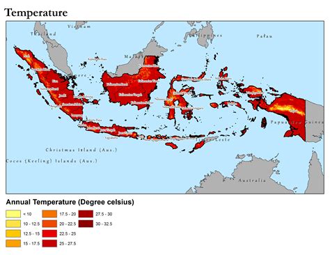 current temperature in indonesia