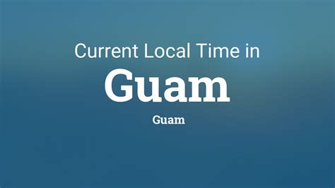 current time guam