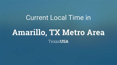 current time in amarillo texas