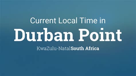 current time in durban south africa
