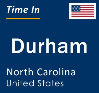 current time in durham