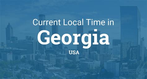 current time in ga