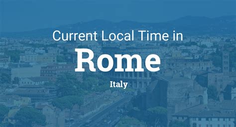 current time in italy