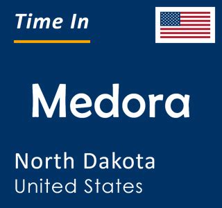current time in medora nd