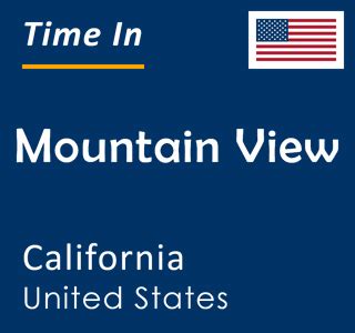 current time in mountain view ca