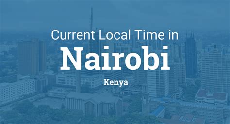 current time in nairobi