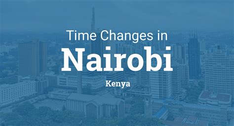 current time in nairobi kenya