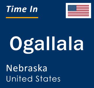 current time in ogallala ne