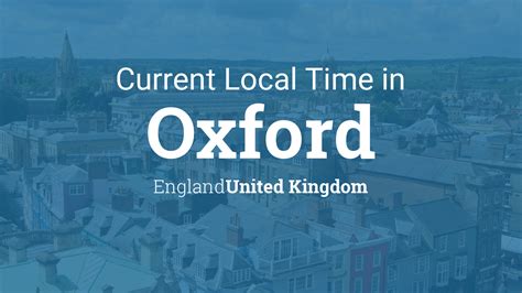 current time in oxford