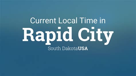 current time in rapid city south dakota