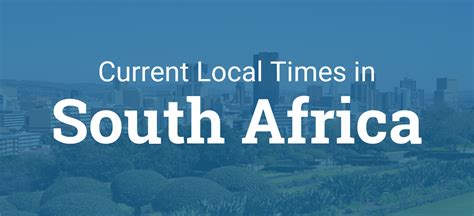 current time in south africa to ist