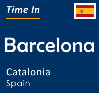 current time in spain barcelona