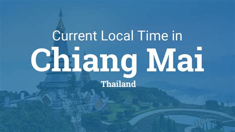 current time in thailand chiang mai