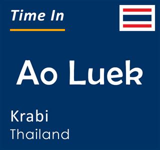 current time in thailand krabi