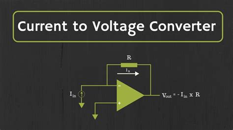 Current To Voltage Amplifier