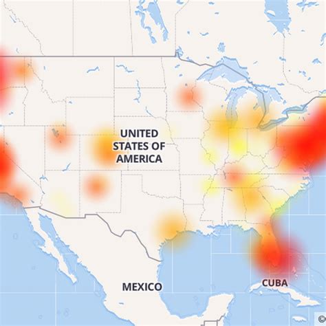 current tv reception outages near me map