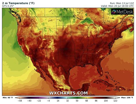 current us heat map