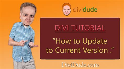 current version of divi