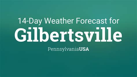 current weather gilbertsville pa