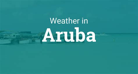 current weather in aruba oranjestad