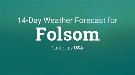 current weather in folsom ca