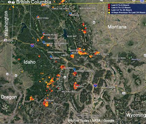 current wildfires in mt