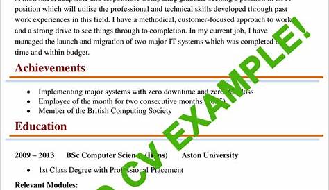 Curriculum Vitae Sample Format | Simple resume format, Curriculum vitae