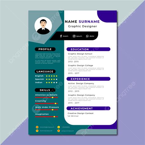 Curriculum Vitae Design